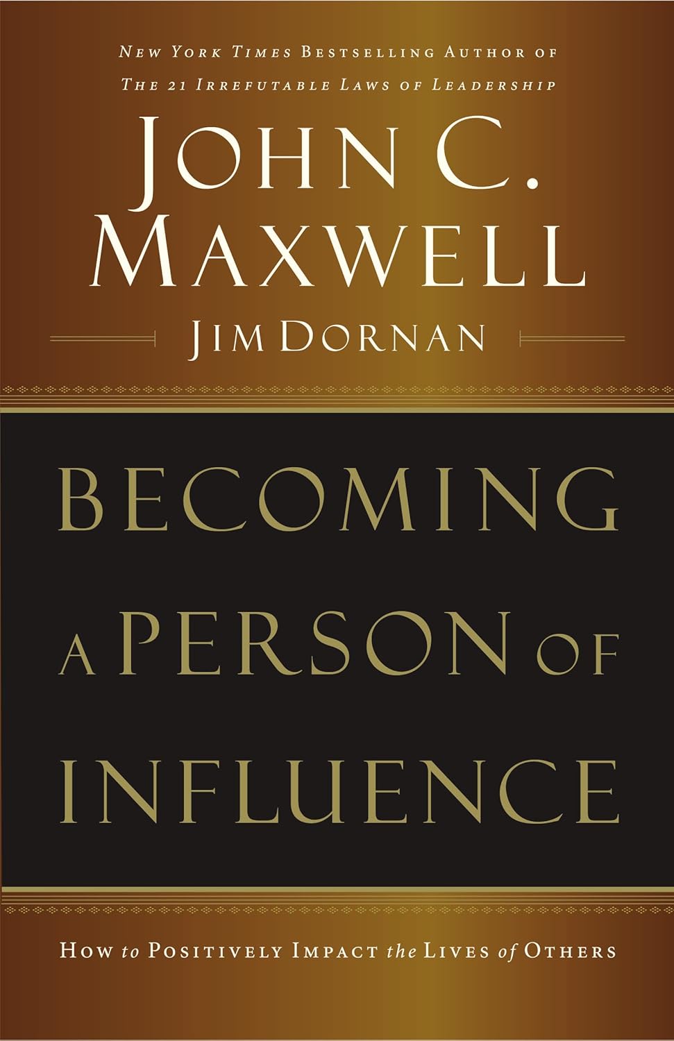 Becoming a Person of Influence Book